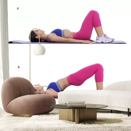 Sticker  La hanche soulève