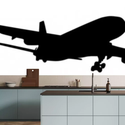 Sticker  Un avion de passagers