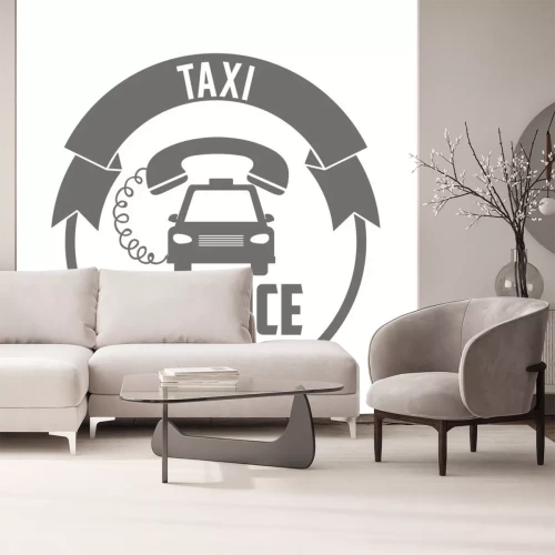 Sticker  Conception de service de taxi