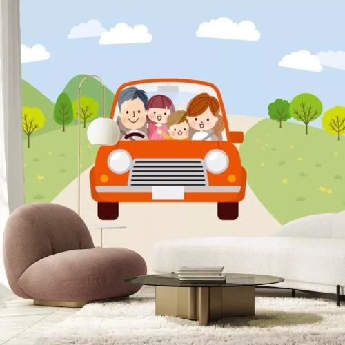 Sticker  家族ド ラ イ ブ