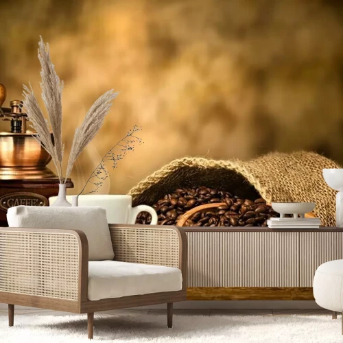 Papier peint  Café espresso, vieux, café, broyeur