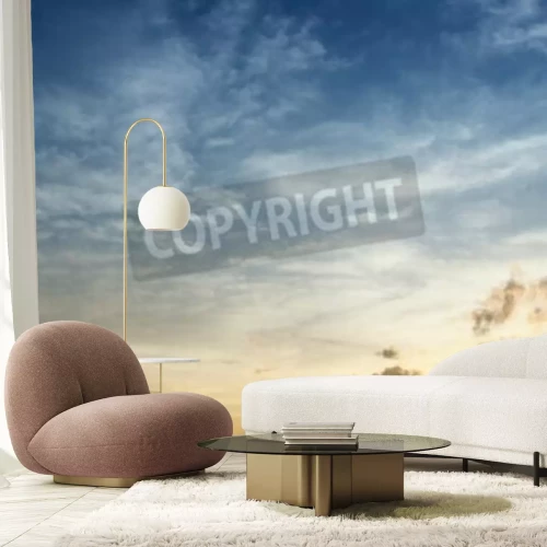 Papier peint  Ciel au lever du soleil