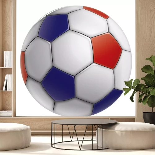 Sticker  BALLON DE FOOT TRICOLORE