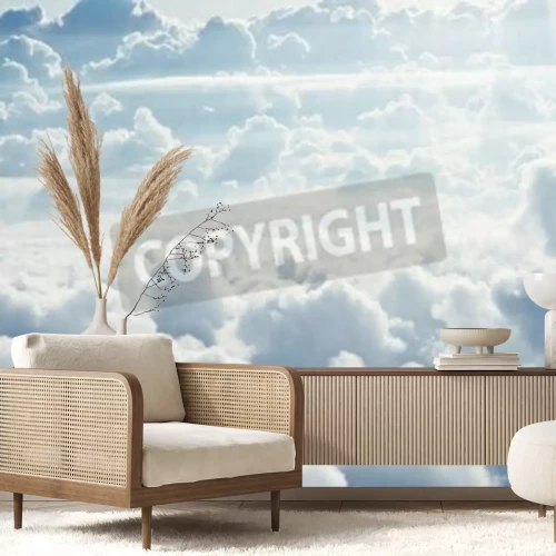 Papier peint  Ciel 3D vu du ciel