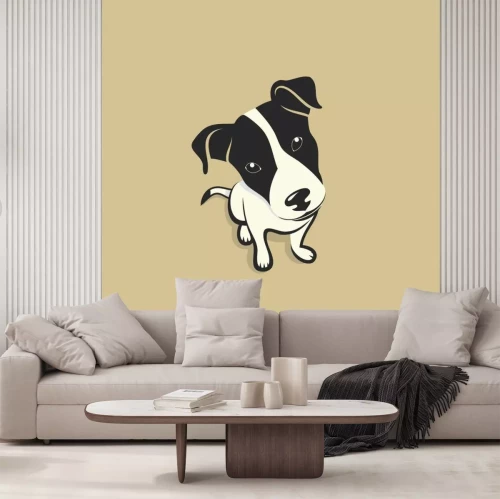 Sticker  Un jack Russell Terrier
