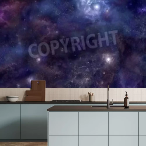 Papier peint  Espace extra-atmosphérique avec des étoiles