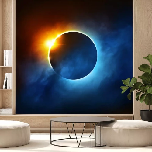 Papier peint  Une éclipse solaire
