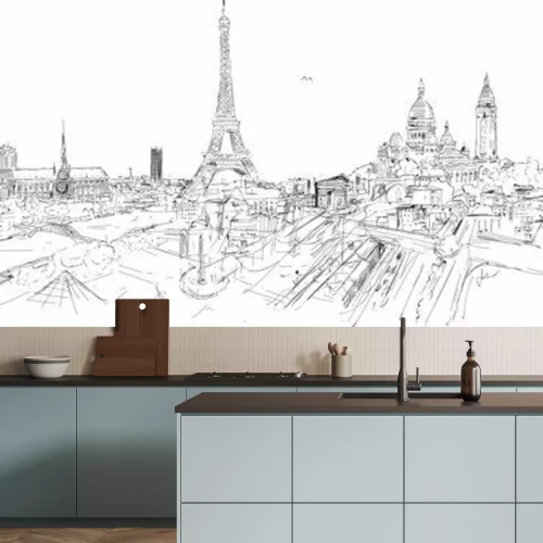 Papier peint  PARIS panoramique panoramique