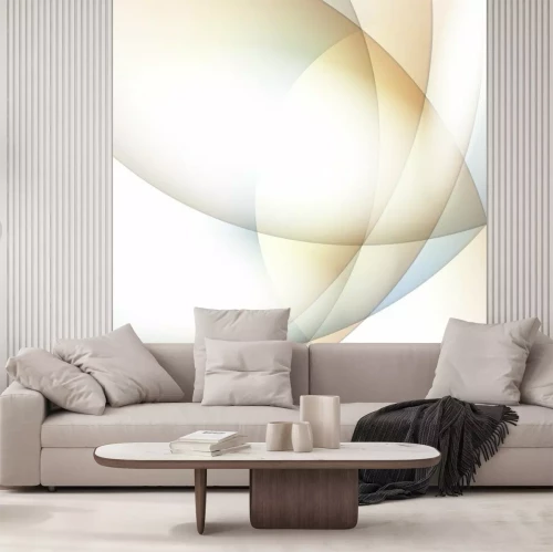 Papier peint  Coupure géométrique