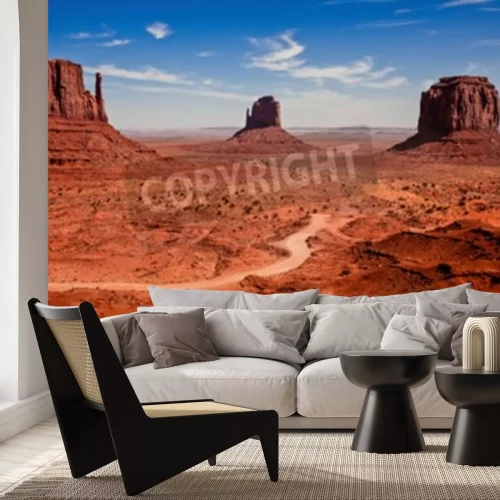 Papier peint  Désert et rochers en Amérique