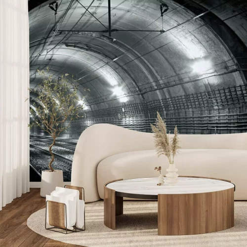 Papier peint  Vide, sous-marin, tunnel