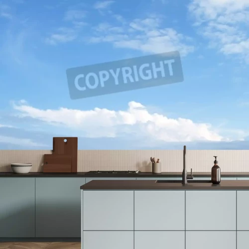 Papier peint  Nuages dans le ciel