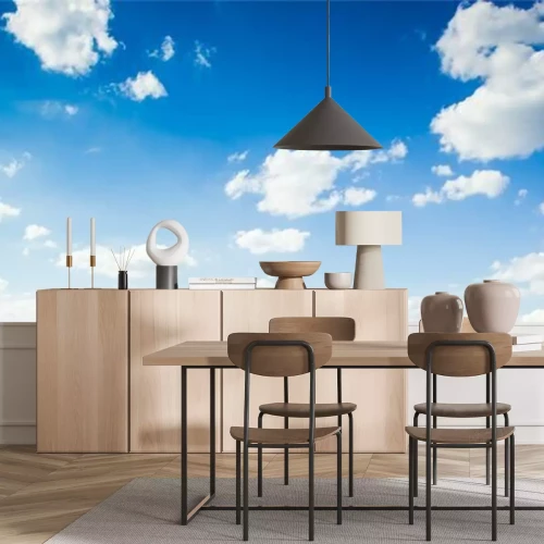 Papier peint  Ciel bleu avec des nuages