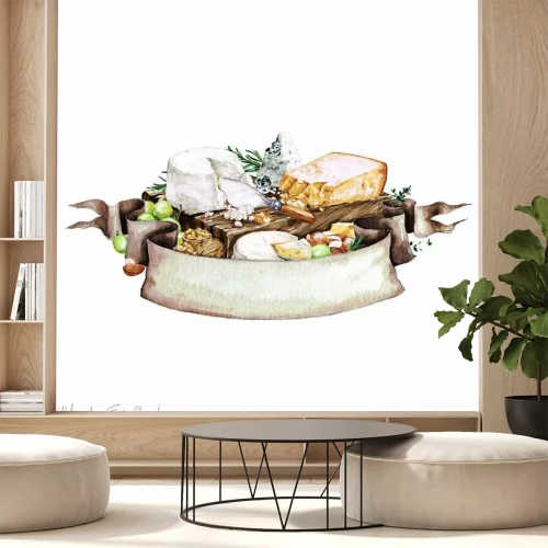 Papier peint  Image de fromages français