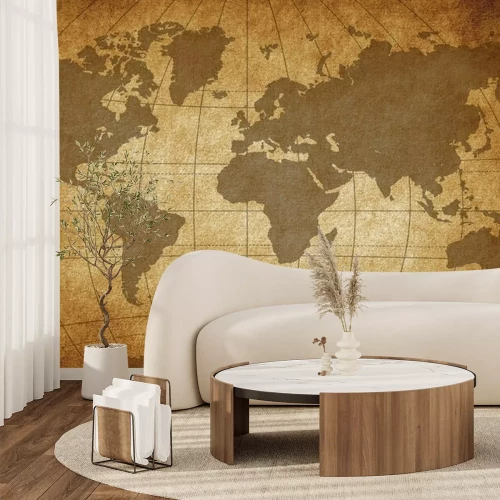 Papier peint  Carte du monde