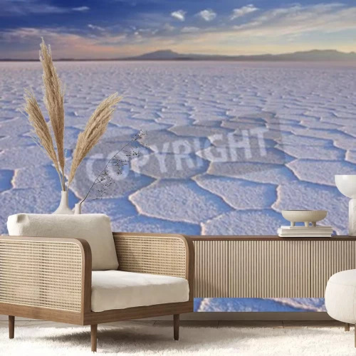 Papier peint  Désert de sel