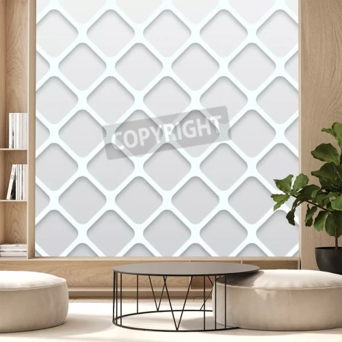 Papier peint  Grille en 3D