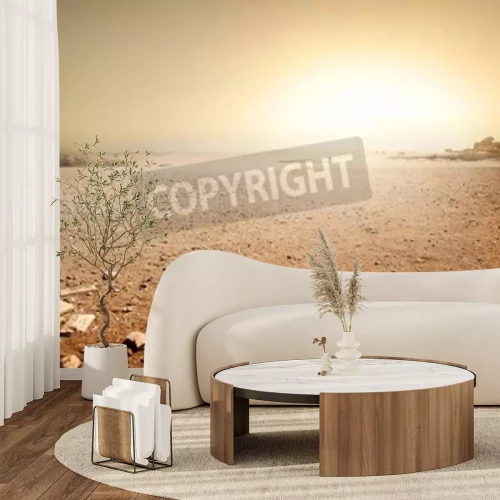 Papier peint  Désert de pierres