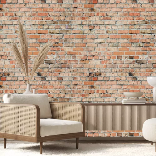 Papier peint  Mur de briques