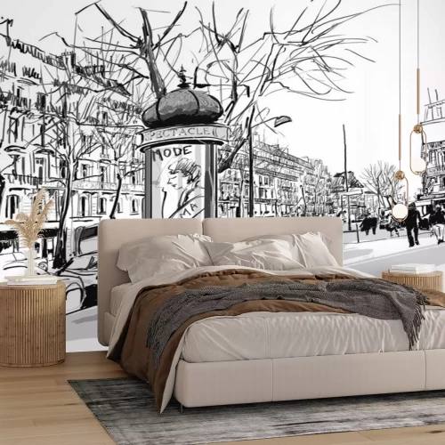 Sticker  Boulevard à Paris