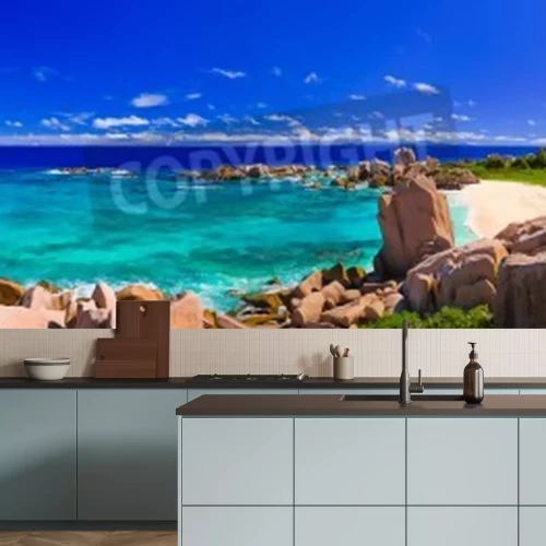 Papier peint  Les tropiques aux Seychelles