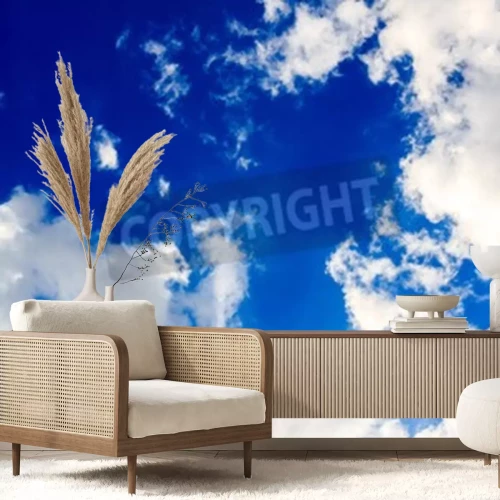 Papier peint  Ciel clair avec de superbes nuages