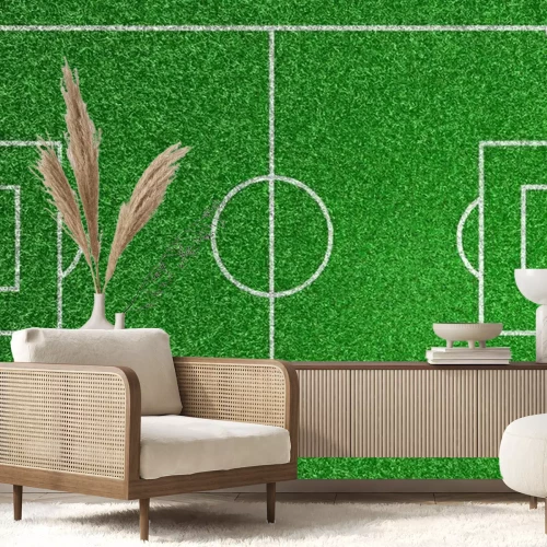 Papier peint  Terrain de football