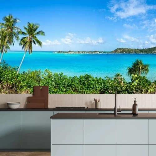 Papier peint  Ligne d'horizon tropicale