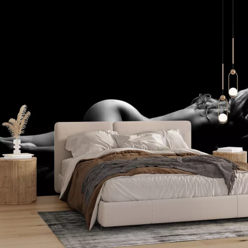 Papier peint  Nu d'une femme allongée