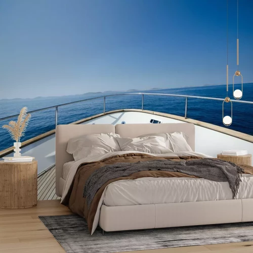 Papier peint  Voilier avec effet 3D