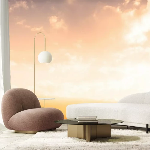 Papier peint  Motif nuages clairs