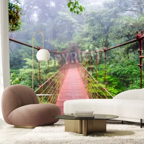 Papier peint  Le vert des tropiques au Costa Rica