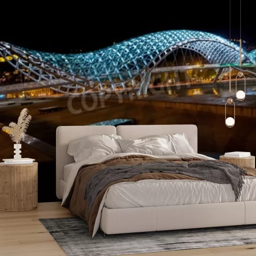 Papier peint  Architecture géométrique en trois dimensions