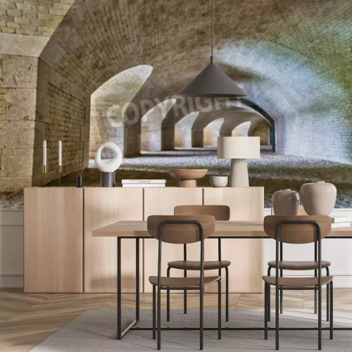 Papier peint  3D architecture ancienne