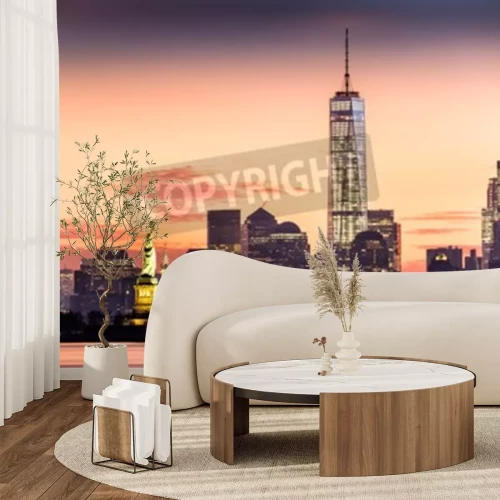 Papier peint  Lever de soleil à Manhattan