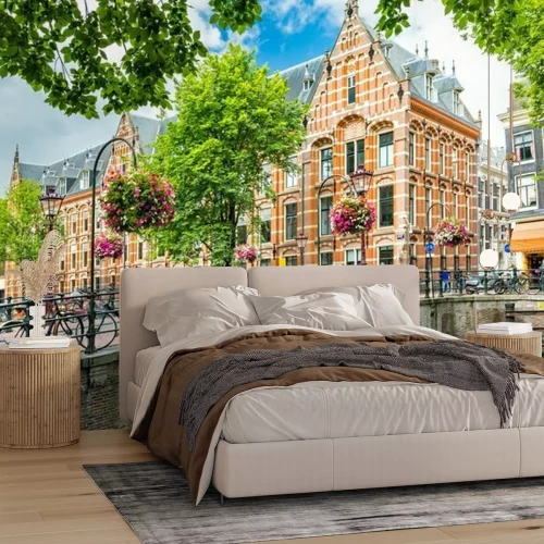 Papier peint  L'Université à Amsterdam