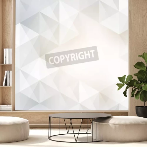 Papier peint  Graphique à motif géométrique lumineux