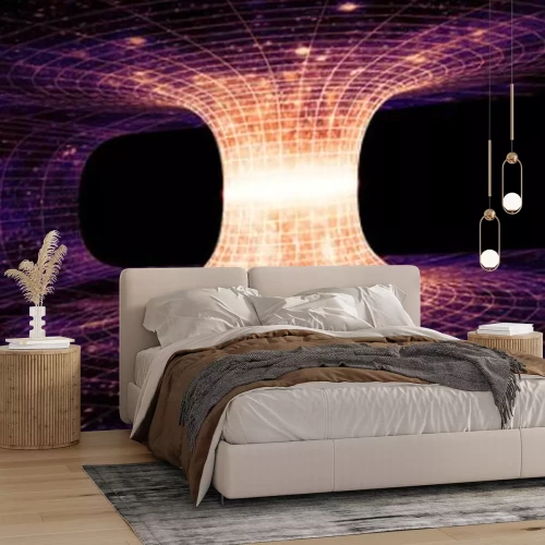 Papier peint  Pont Einstein-Rosen en 3D