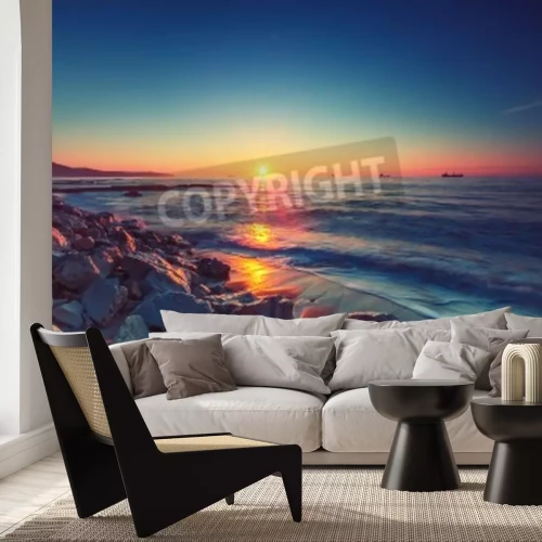 Papier peint  Ciel au-dessus de l'océan