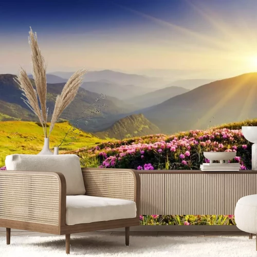 Papier peint  Paysage de montagne