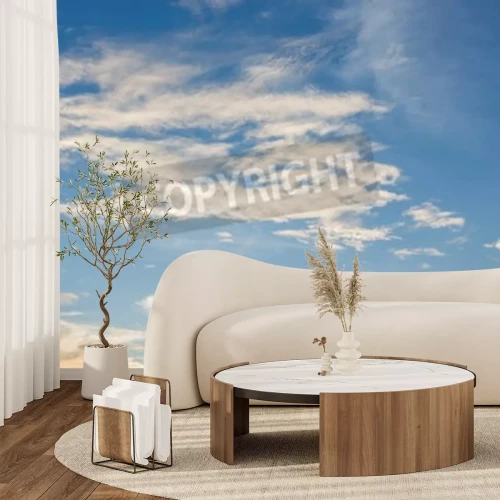 Papier peint  Ciel et coucher de soleil