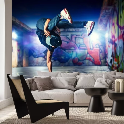Papier peint  Le hip-hop et un danseur