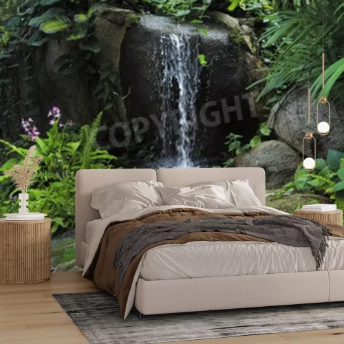 Papier peint  Ruisseau de la jungle