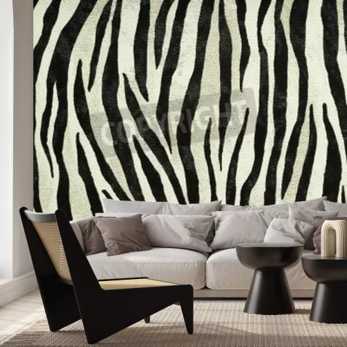 Papier peint  Imprimé tigre texture