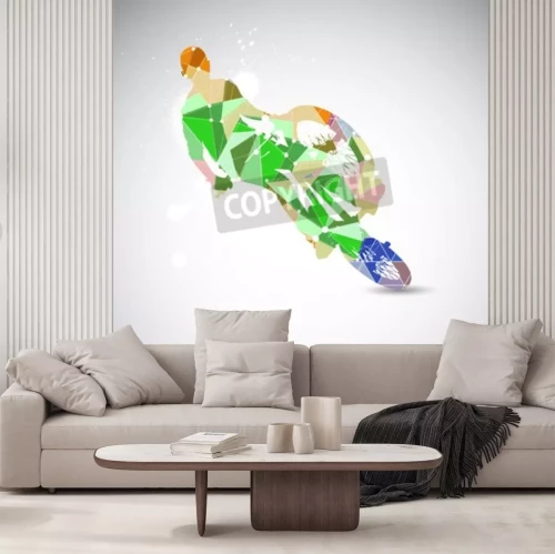 Papier peint  Image abstraite vélo