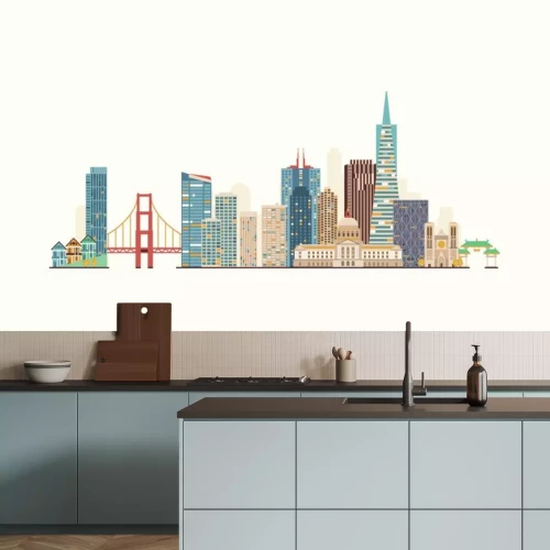 Sticker  Horizon de San Francisco