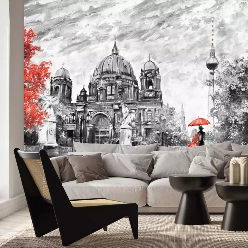 Papier peint  Une promenade à Berlin