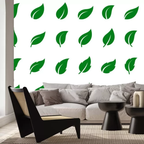 Sticker  Ensemble, feuille, icônes