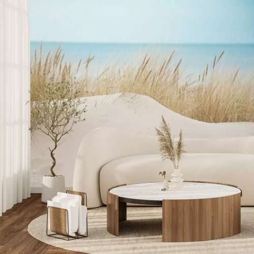 Papier peint  Beau, blanc, sable, dunes