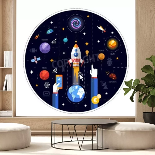 Sticker  Contrôle de l'espace